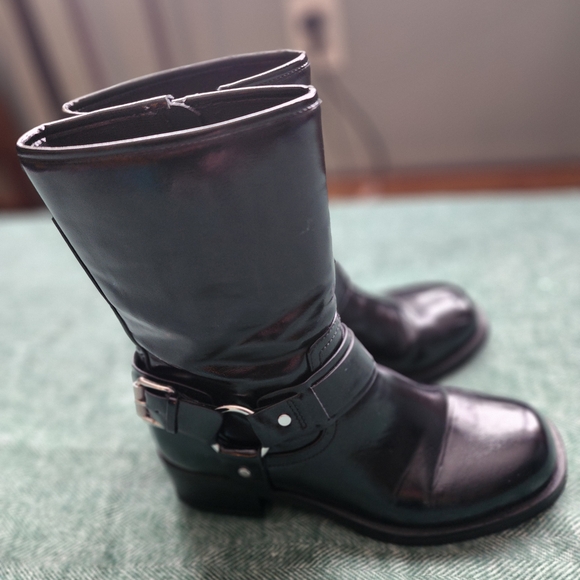 Dolce Vita Black Armonda Combat/Moto Boots - Picture 6 of 11